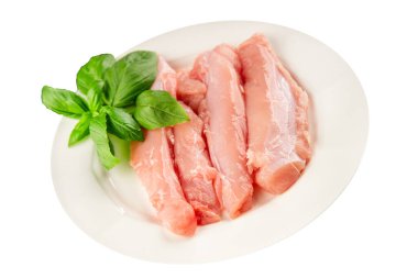 Tavşan çiğ et fileto taze lezzetli gurme yemek arka planı masa rustik gıda üst görünüm fotokopi alanı keto ve paleo diyet