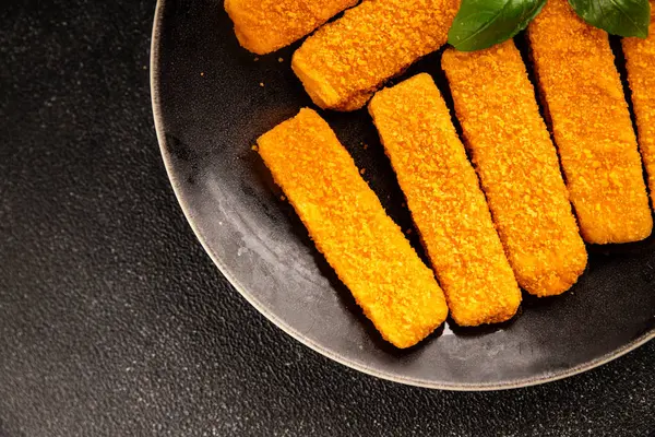 Balıklar deniz mahsulleri kıyma ikinci tabak lezzetli aperatif lezzetli gurme yemek arkaplan masa üzerinde rustik gıda üst görünüm fotokopi alanı pesseeter diyet