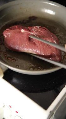 Duck breast roast poultry fresh natural product tasty snack delicious gourmet food background on the table rustic top view copy space