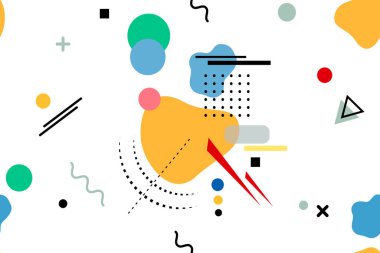 modern soyut geometrik desen, arkaplan tasarımı