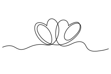 Beyaz arkaplana kelebek çizen bir çizgi