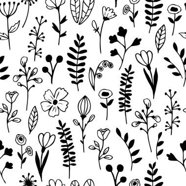 çiçek desenli beyaz