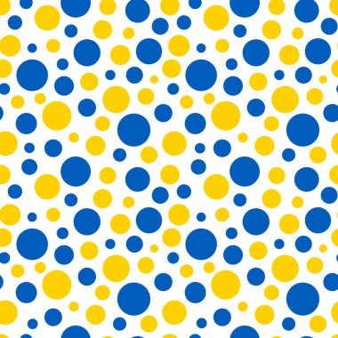 mavi ve sarı benekli arka plan