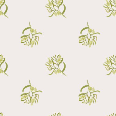 Suluboya zeytin, dikişsiz desen. Çiçekli zeytin dallı bir resim. Kapak, Kırtasiye ve Duvar Kağıdı için Tasarım