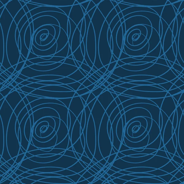 Абстрактний Спіральний Безшовний Фон Тонка Лінія Скручена Спіральних Лініях Намальованих — стокове фото
