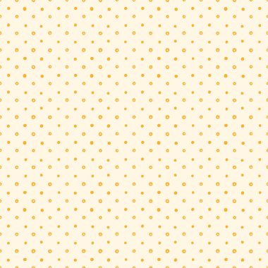Puantiyeli. Sarı arkaplanda sarı noktalar var. Noktalı kusursuz desen
