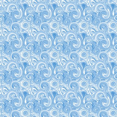 Kusursuz soyut kış geçmişi. Çarpık şekiller. Spiral girdap soyut desenleri
