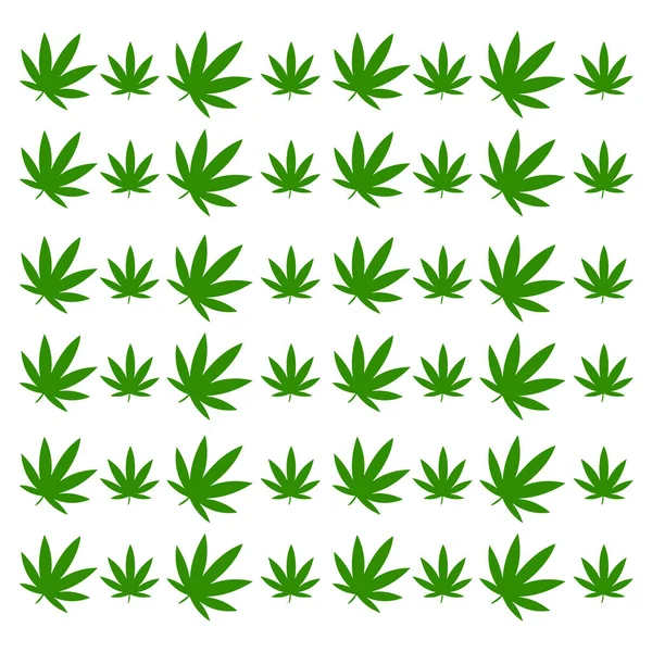 Cannabis Marijuana Background Backdrop Texture — Stock Vector