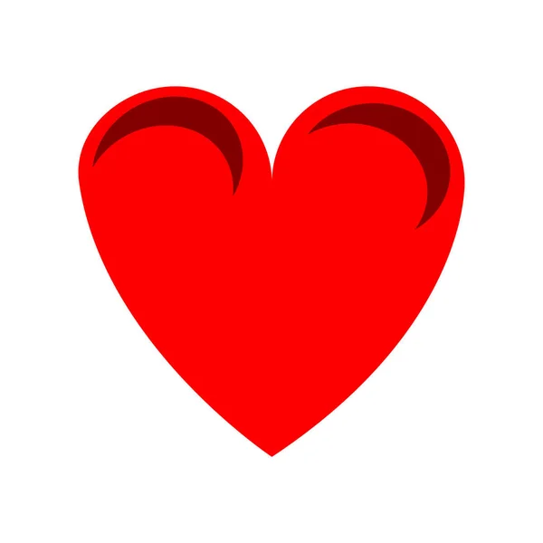 Symbol Znaku Symbolu Srdce — Stockový vektor