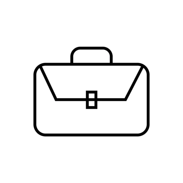 Briefcase Suitcase Icon Sign Symbol — Stock Vector
