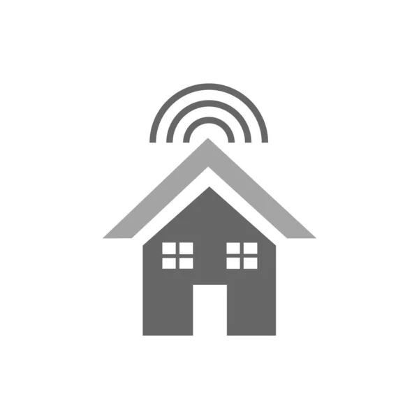 Home Appliance Ícone Internet Isolado Fundo Branco —  Vetores de Stock