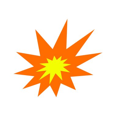 patlama simgesi simgesi