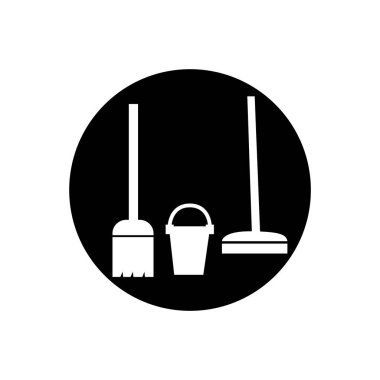 Beyaz üzerine paspas işareti