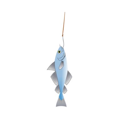 Oltanın ucundaki balık