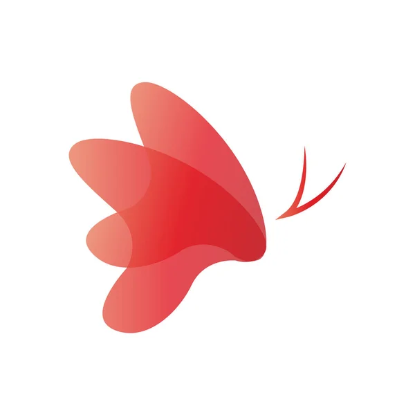Красочный Значок Бабочки — стоковый вектор