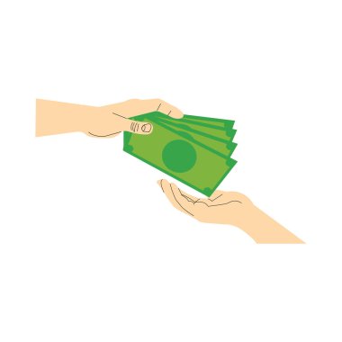 Beyaz üzerine borç para