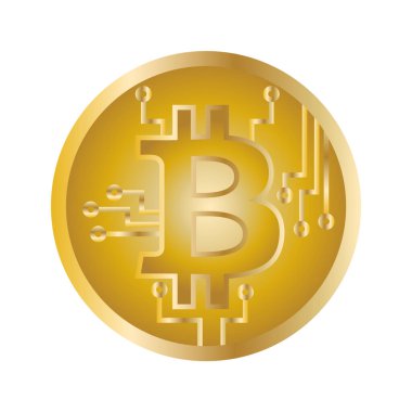 Bitcoin kutsal kişilerin resmi üstünde beyaz