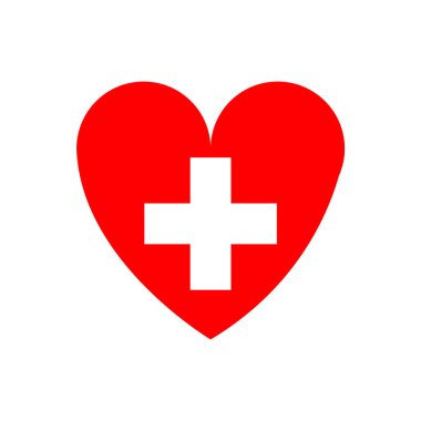 çapraz kalp simgesi işareti