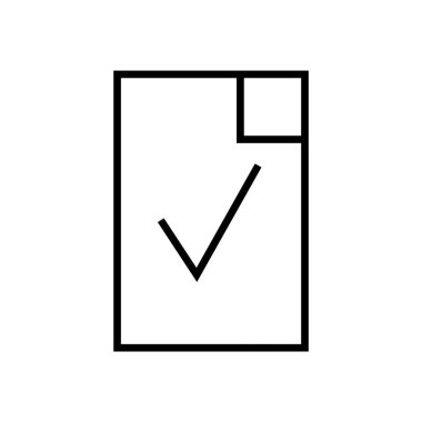 Beyaz üzerine simge işareti