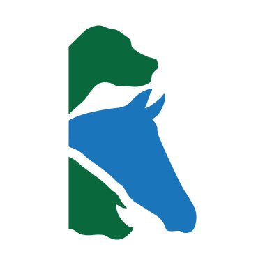 Çiftlik hayvanları üzerinde beyaz