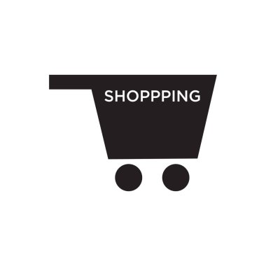 Beyaz alışveriş simgesine