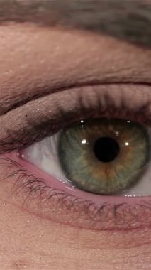 Bu çarpıcı yakın plan bir kadın gözünü yakalar, canlı renkler ve doğal güzelliğini vurgulayan karmaşık makyaj sanatını sergiler. Modeller kusursuz cilt ve büyüleyici bakışlar zarafet ve cazibe yayar. Güzellik için mükemmel bir görüntü oluşturur.