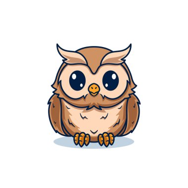 Tek Boynuzlu At Sevimli Çizgi film Vektörü