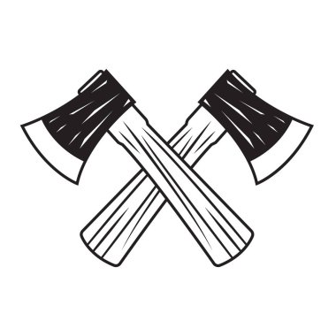 iki çapraz eksen çizmek.