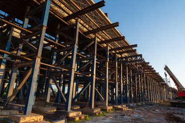 Çevre yolu yapım aşamasında.. 