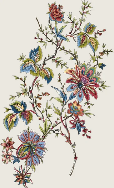 Une Belle Collection Florale Avec Des Fleurs Des Feuilles Colorées — Photo
