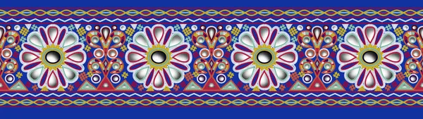 Piękny Abstrakcyjny Kwiatowy Wzór Kolorowymi Modnymi Kwiatami Liśćmi Projektowania Odzieży — Zdjęcie stockowe