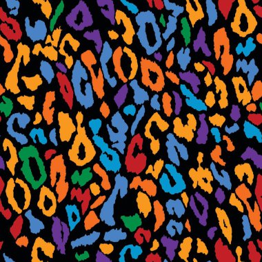 Renkli çiçekleri ve giyim tasarımı için yaprakları olan güzel, soyut bir çiçek tasarımı. Çiçek motifi, çiçek çizimi, çiçek kompozisyonu., 