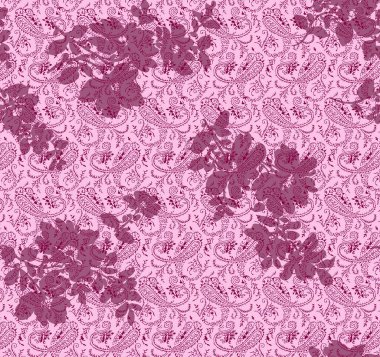 Renkli çiçekleri ve giyim tasarımı için yaprakları olan güzel, soyut bir çiçek tasarımı. Çiçek motifi, çiçek çizimi, çiçek kompozisyonu., 