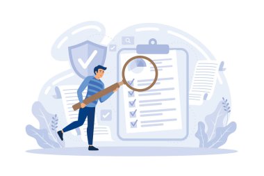 İş ekibi beyin fırtınası, ampul ve roket. Vizyon beyanı, iş ve şirket misyonu, iş planlama konsepti düz vektör modern illüstrasyon