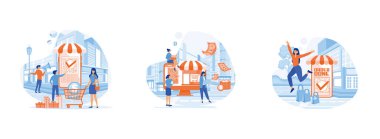 Sipariş onayı, internet üzerinden alışveriş satın alma süreci, kadın online mağazada başarılı bir alışveriş gösteriyor. Düzen doğrulaması düz vektör modern illüstrasyonunu ayarla