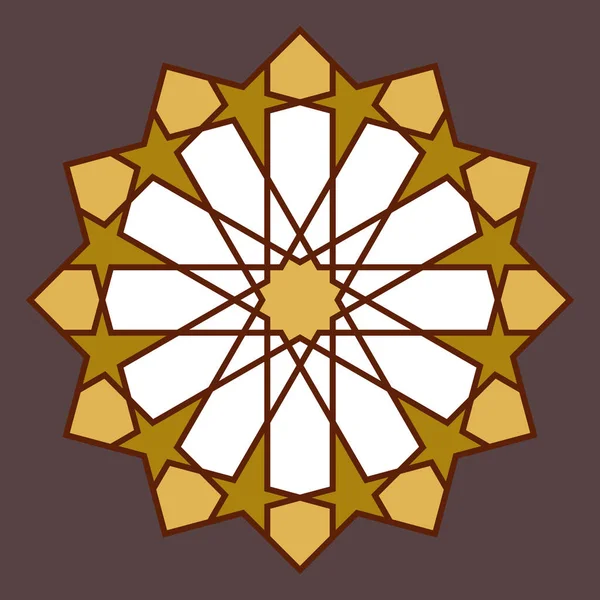 イスラム様式のベクター画像 パターン — ストックベクタ