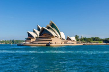 Sydney, NSW Australia - October 26th 2014: Panoramic view of the Opera House on a sunny day, Sydney Harbour, Sydney Australia.