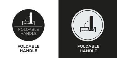 Katlanabilir Kılavuz Simgesi, Vektör işareti.