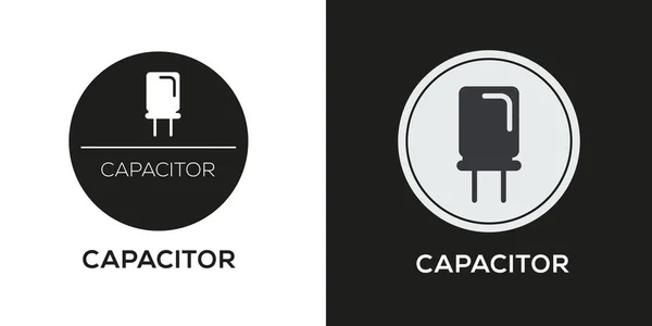 Kapasitör Simgesi, Vektör işareti.