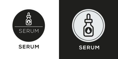 Serum Simgesi, Vektör işareti.