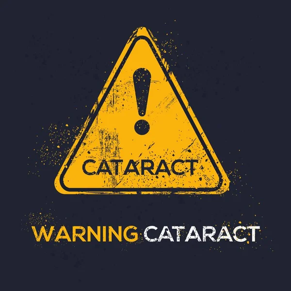 Cataract 일러스트레이션 — 스톡 벡터