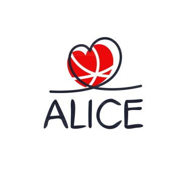 (Kaligrafi adı, Vektör illüstrasyonu.