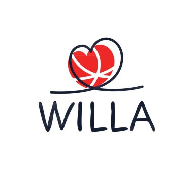 (Kaligrafi adı, Vektör illüstrasyonu.