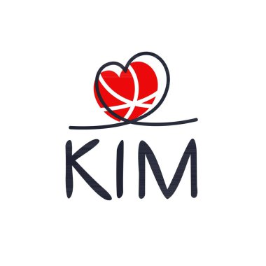 (Kaligrafi adı, Vektör illüstrasyonu.