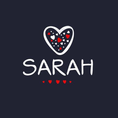 (Kaligrafi adı, Vektör illüstrasyonu.