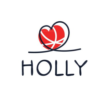 (Kaligrafi adı, Vektör illüstrasyonu.