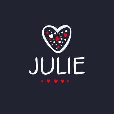 (Kaligrafi adı, Vektör illüstrasyonu.