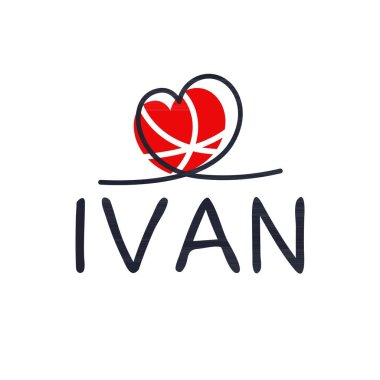 (Kaligrafi adı, Vektör illüstrasyonu.