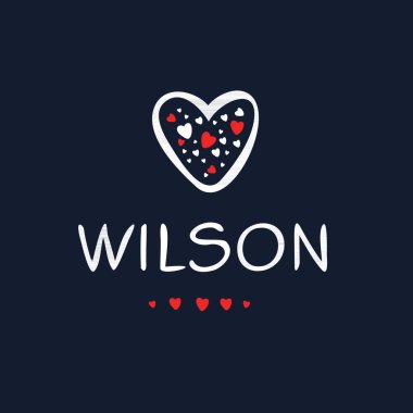 (Kaligrafi adı, Vektör illüstrasyonu.