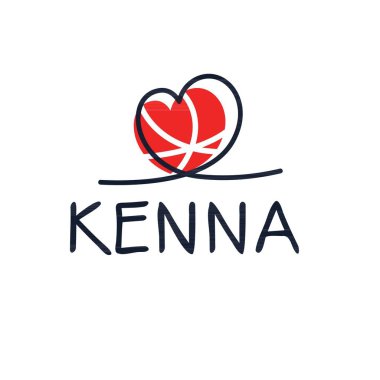 (Kaligrafi adı, Vektör illüstrasyonu.